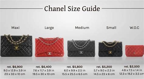 chanel purse sizes|chanel large bag price.